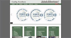 Desktop Screenshot of jakob-albertsen.dk